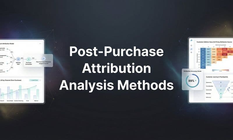 7 Post-Purchase Attribution Analysis Methods That Reveal True Marketing ROI
