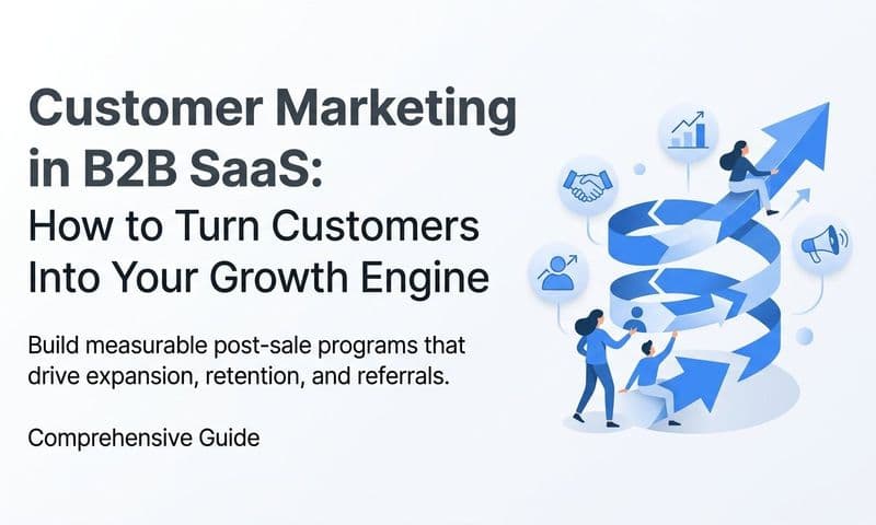 Customer Marketing in B2B SaaS: How to Turn Customers Into Your Growth Engine