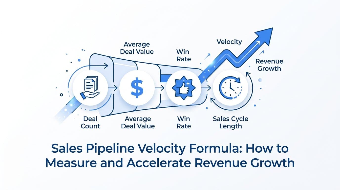 Sales Pipeline Velocity Formula: How to Measure and Accelerate Revenue Growth