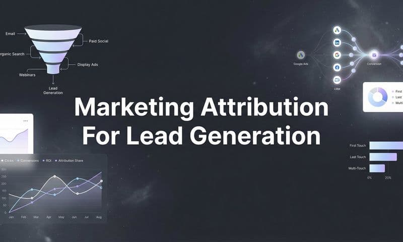 Marketing Attribution for Lead Generation: How to Track What Actually Drives Your Pipeline