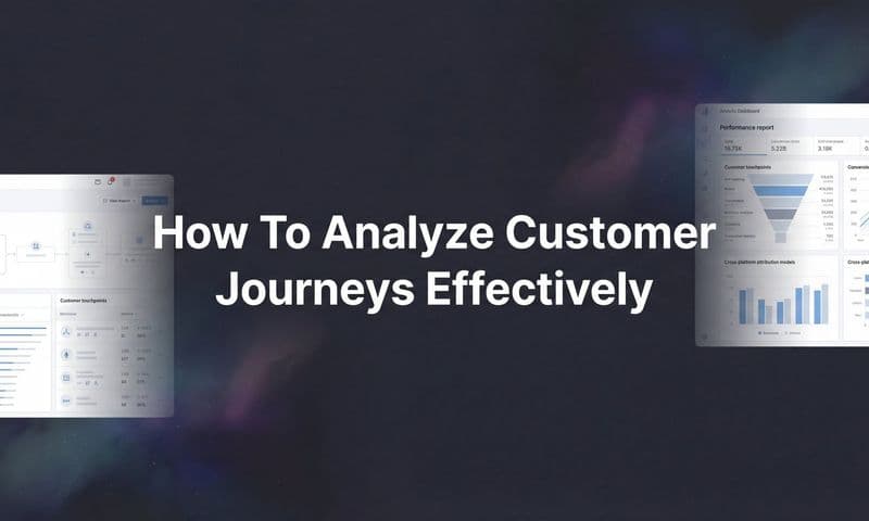 How to Analyze Customer Journeys Effectively: A 6-Step Framework for Data-Driven Marketers