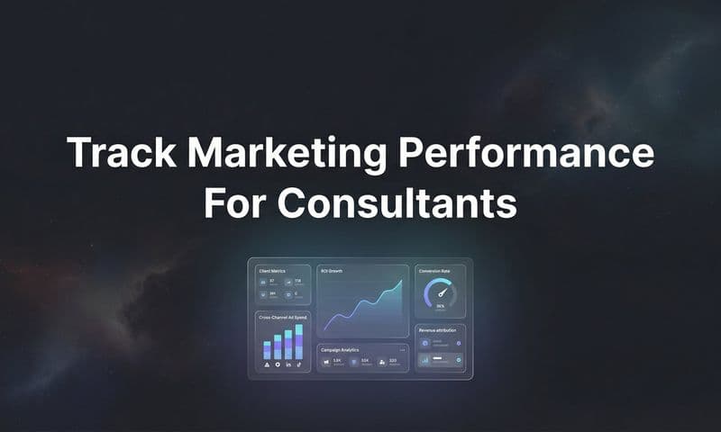 How to Track Marketing Performance for Consultants: A Complete Step-by-Step Guide