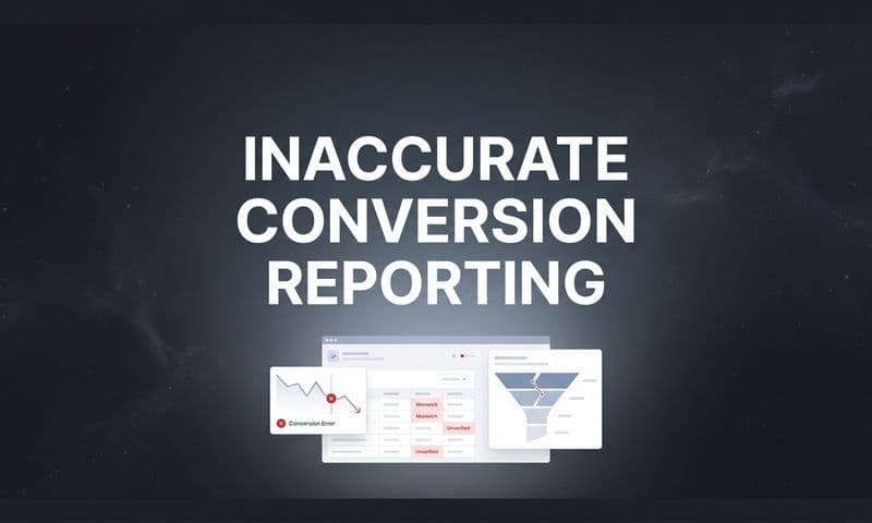 Inaccurate Conversion Reporting: Why Your Ad Data Is Wrong and How to Fix It