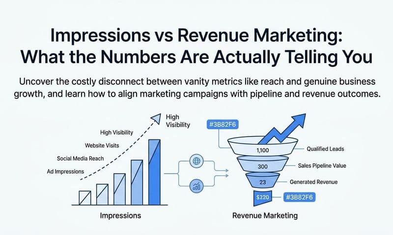 Impressions vs Revenue Marketing: What the Numbers Are Actually Telling You