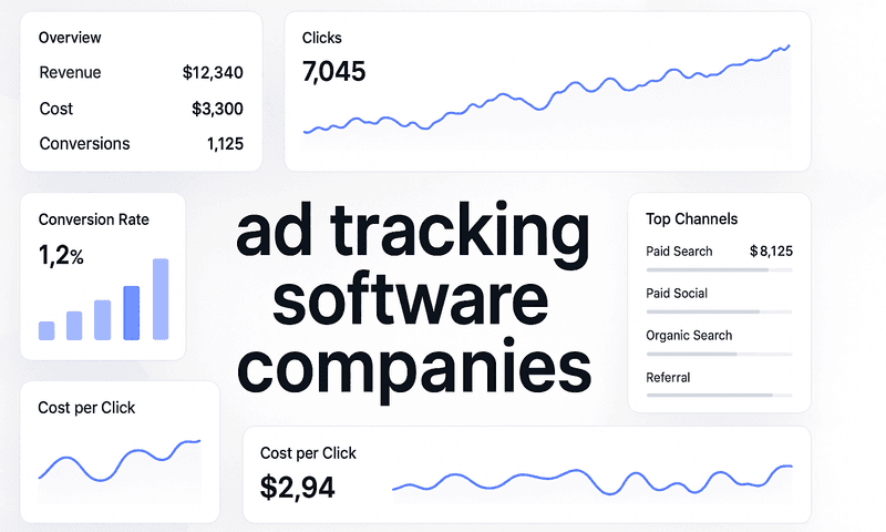 Top 6 Ad Tracking Software Companies To Connect Ad Spend To Revenue