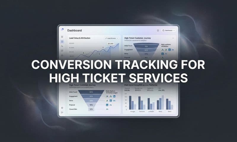 How to Set Up Conversion Tracking for High Ticket Services: A Complete Step-by-Step Guide