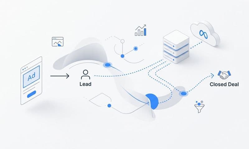 How do I set up meta conversion api for b2b lead generation?