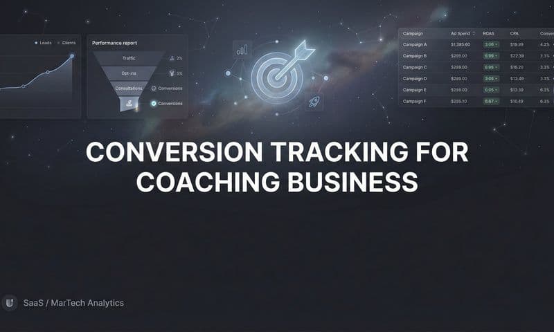 How to Set Up Conversion Tracking for Your Coaching Business: A Complete Step-by-Step Guide