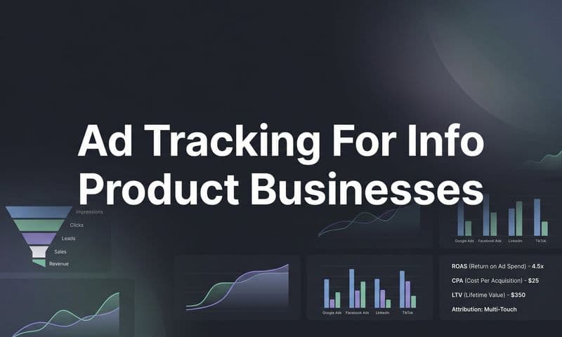 How to Set Up Ad Tracking for Info Product Businesses: A Step-by-Step Guide