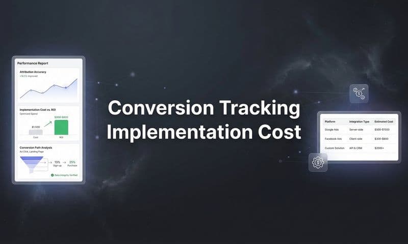 Conversion Tracking Implementation Cost: What to Budget in 2026