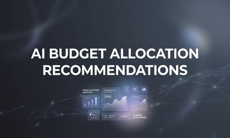 AI Budget Allocation Recommendations: How Machine Learning Optimizes Your Ad Spend