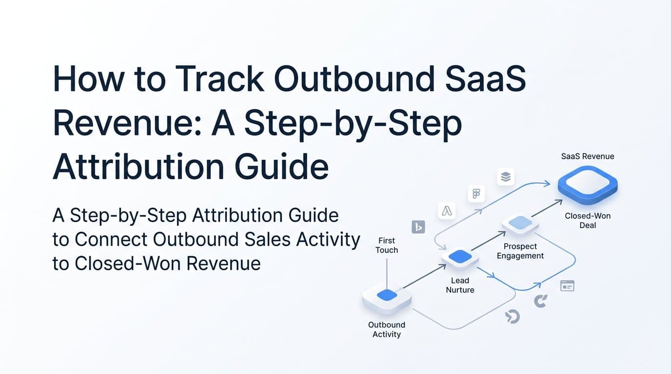 How to Track Outbound SaaS Revenue: A Step-by-Step Attribution Guide
