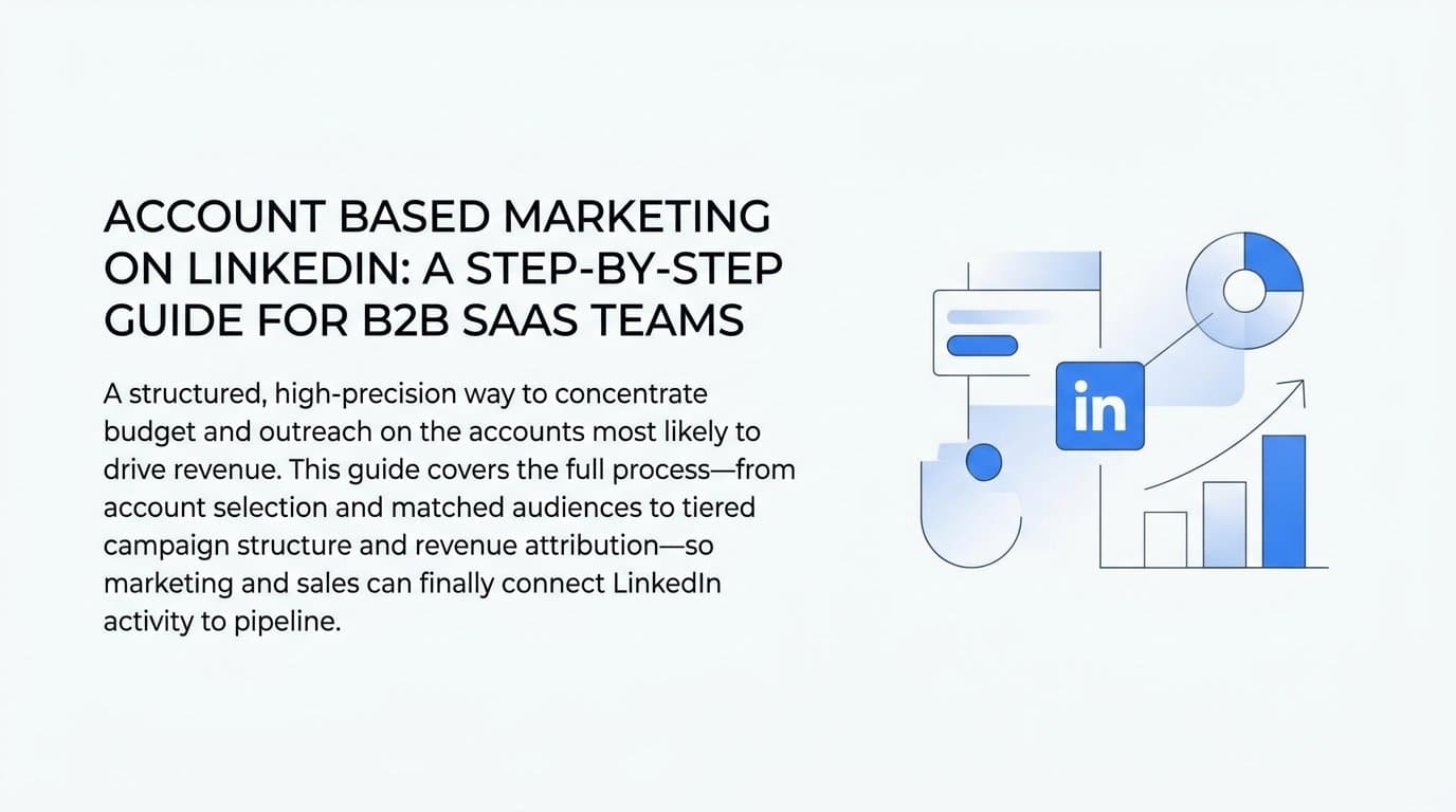 Account Based Marketing on LinkedIn: A Step-by-Step Guide for B2B SaaS Teams