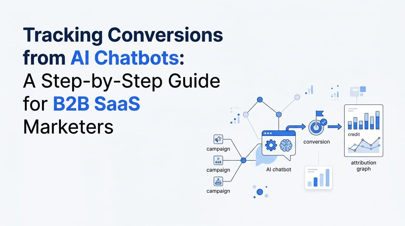 Tracking Conversions from AI Chatbots: A Step-by-Step Guide for B2B SaaS Marketers