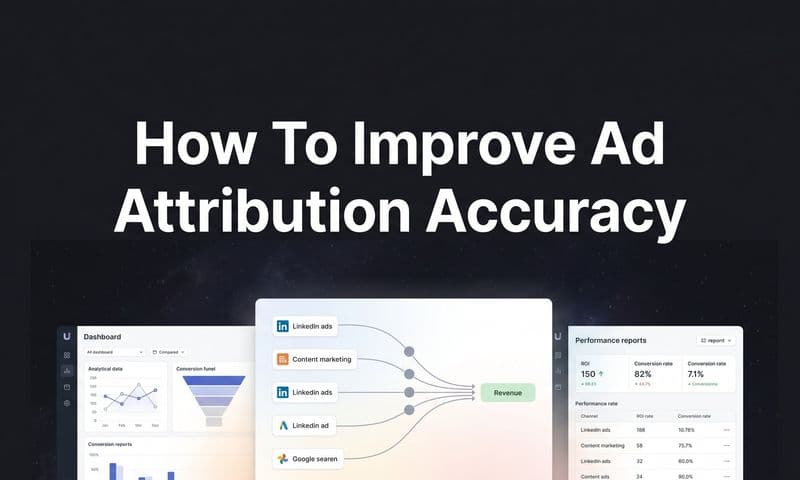 How to Improve Ad Attribution Accuracy: A Step-by-Step Guide for B2B SaaS Teams