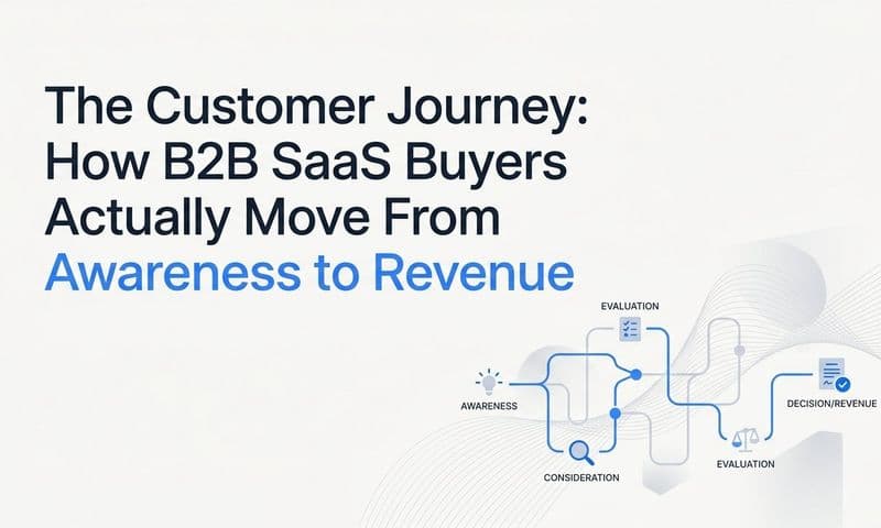 The Customer Journey: How B2B SaaS Buyers Actually Move From Awareness to Revenue
