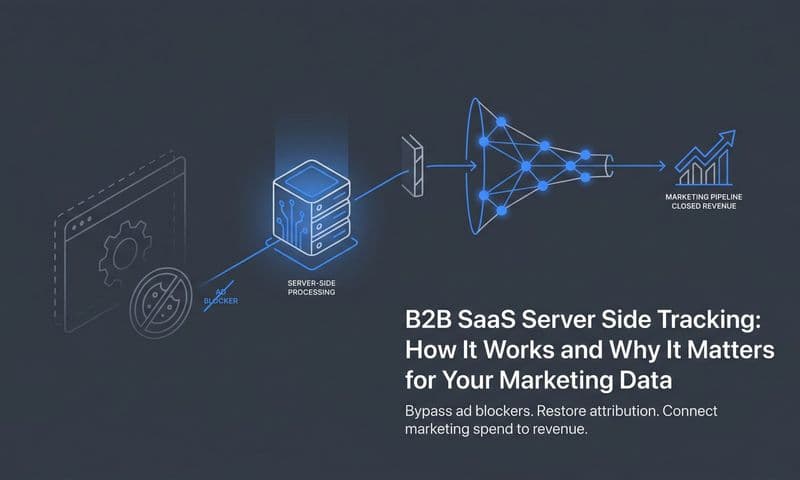 B2B SaaS Server Side Tracking: How It Works and Why It Matters for Your Marketing Data
