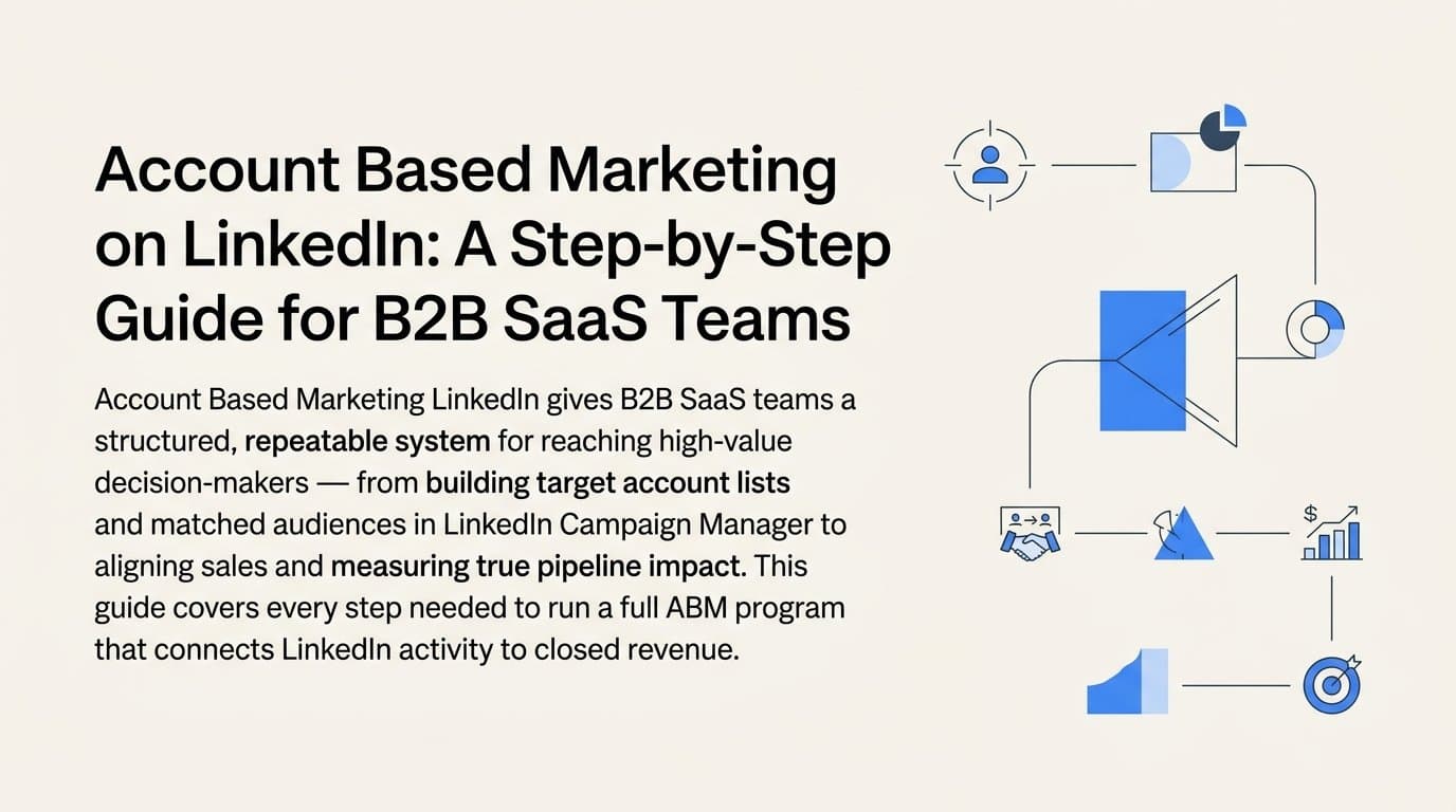 Account Based Marketing on LinkedIn: A Step-by-Step Guide for B2B SaaS Teams