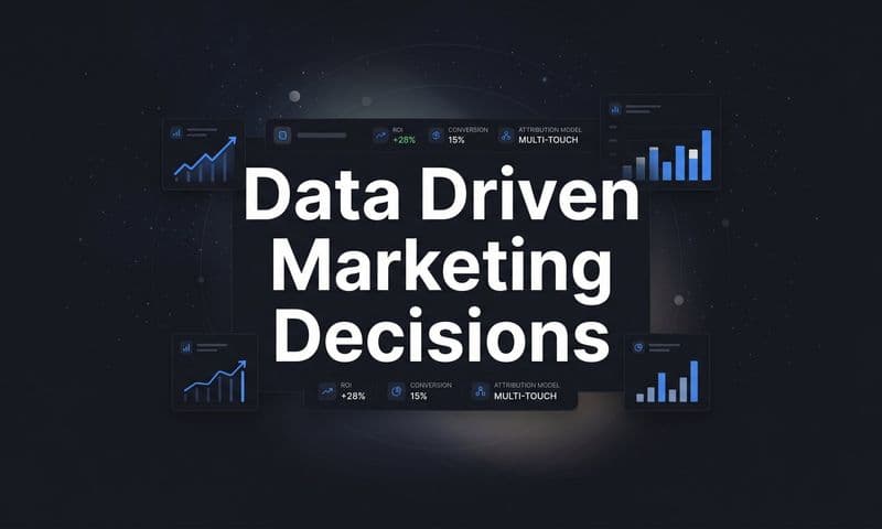 Data Driven Marketing Decisions: How B2B SaaS Teams Turn Insights Into Growth