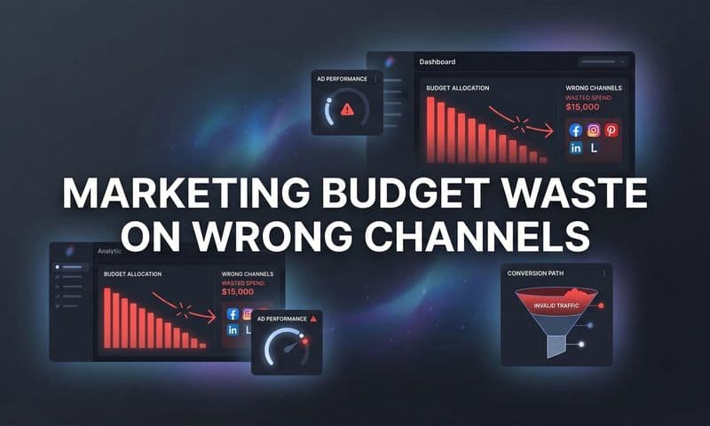 Marketing Budget Waste on Wrong Channels: How to Identify and Fix Attribution Blind Spots