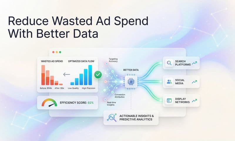 How to Reduce Wasted Ad Spend with Better Data: A 6-Step Action Plan