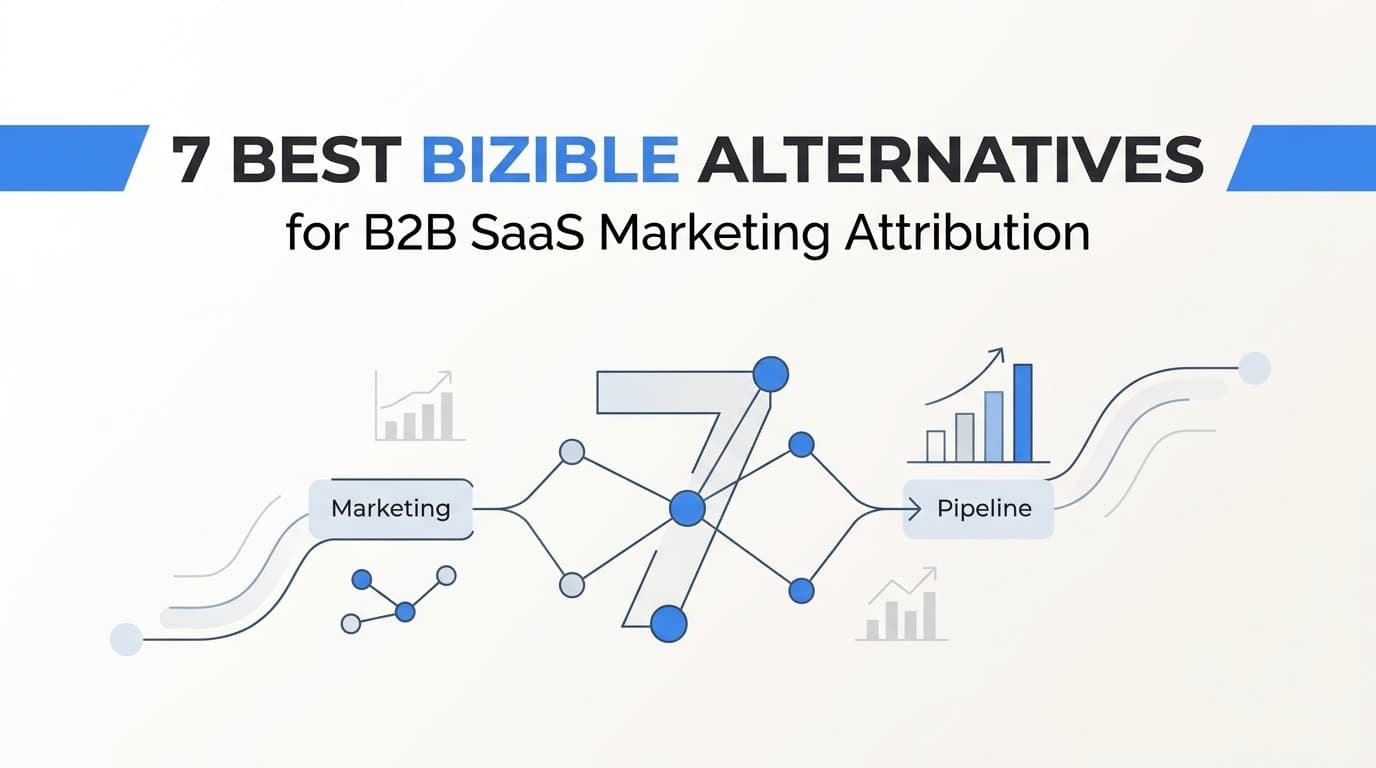 7 Best Bizible Alternatives for B2B SaaS Marketing Attribution