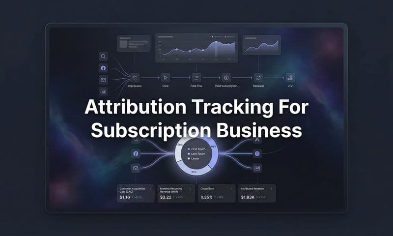 Attribution Tracking for Subscription Business: The Complete Guide to Measuring Recurring Revenue