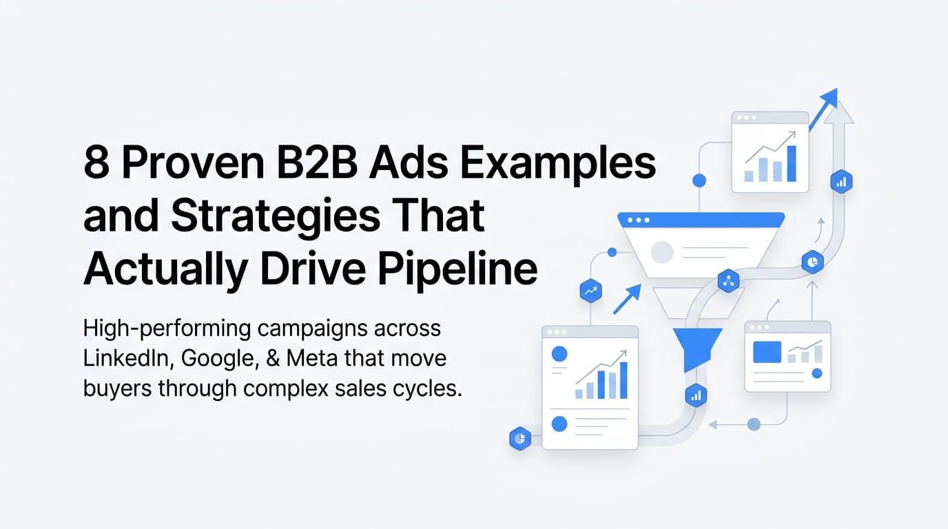 8 Proven B2B Ads Examples and Strategies That Actually Drive Pipeline