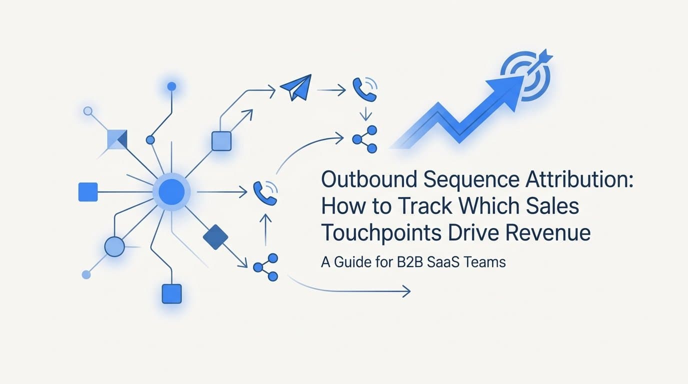 Outbound Sequence Attribution: How to Track Which Sales Touchpoints Drive Revenue