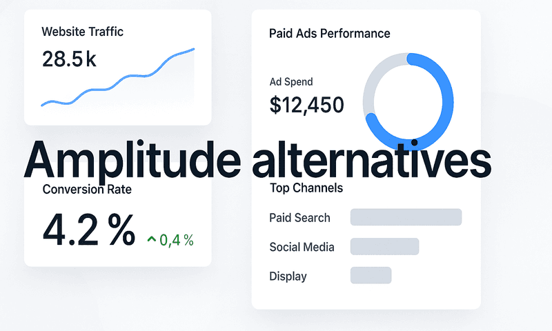 Discover 8 Innovative Amplitude Alternatives To Enhance Your Marketing Strategy