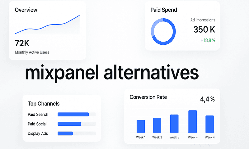 8 Effective Mixpanel Alternatives To Simplify Your Analytics