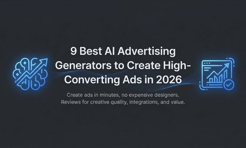 9 Best AI Advertising Generators to Create High-Converting Ads in 2026