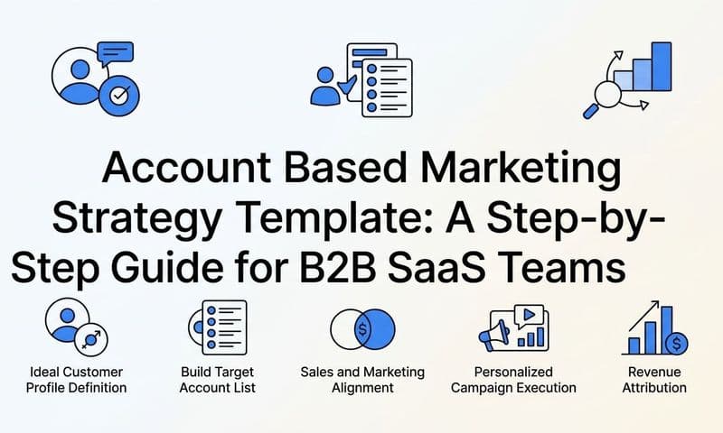 Account Based Marketing Strategy Template: A Step-by-Step Guide for B2B SaaS Teams