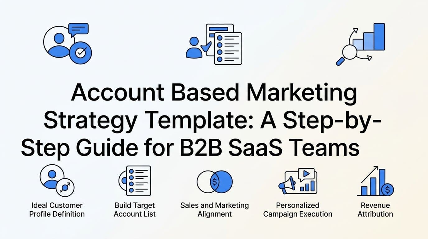 Account Based Marketing Strategy Template: A Step-by-Step Guide for B2B SaaS Teams