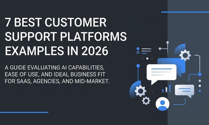 7 Best Customer Support Platforms Examples in 2026