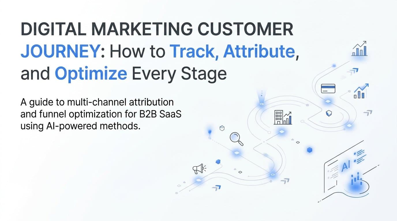 Digital Marketing Customer Journey: How to Track, Attribute, and Optimize Every Stage