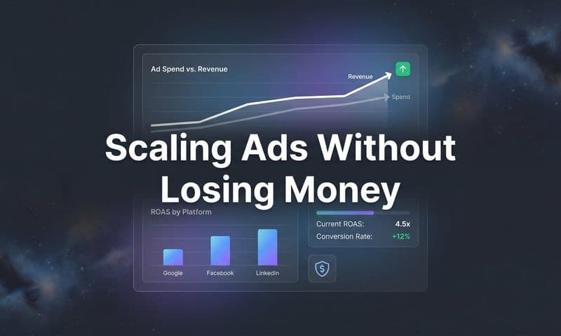 How to Scale Your Ads Without Losing Money: A 6-Step Framework for Profitable Growth