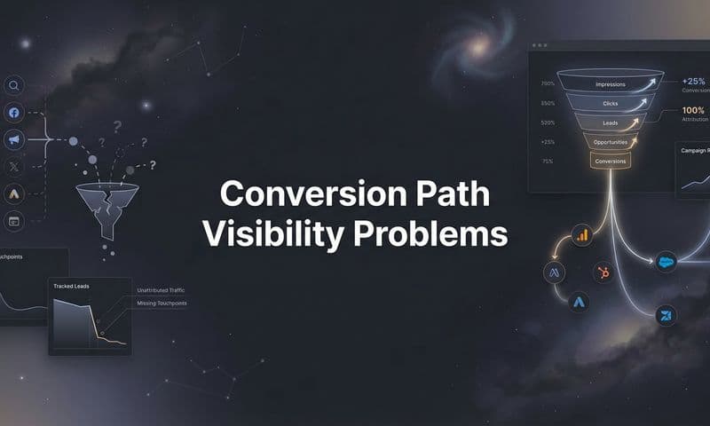 Conversion Path Visibility Problems: Why Marketers Can't See the Full Customer Journey