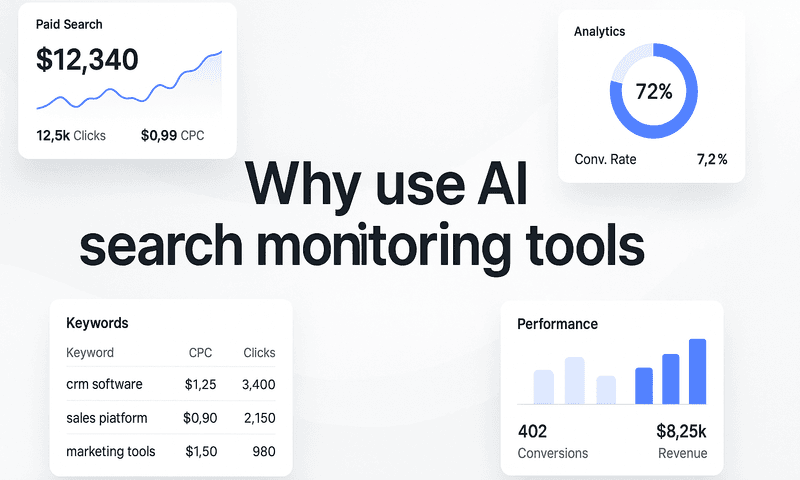 Top 8 Tools For Why You Should Use AI Search Monitoring Tools In 2026