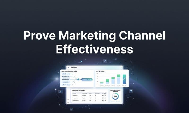How to Prove Marketing Channel Effectiveness: A Step-by-Step Guide