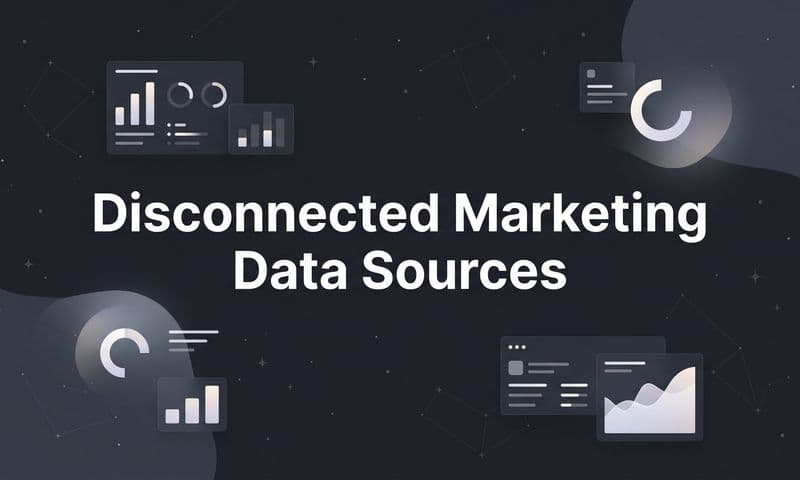 Disconnected Marketing Data Sources: Why Your Data Is Lying to You