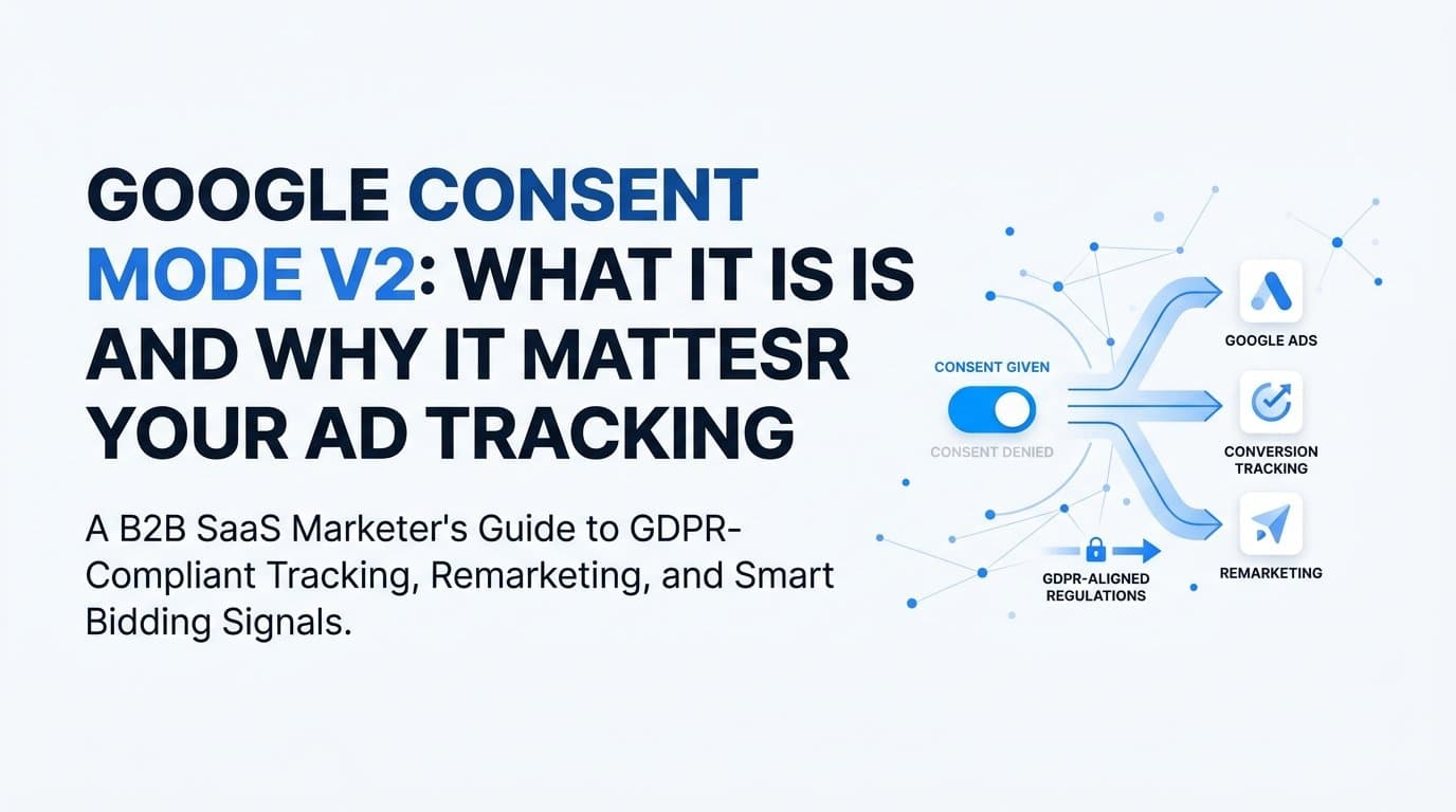 Google Consent Mode V2: What It Is and Why It Matters for Your Ad Tracking