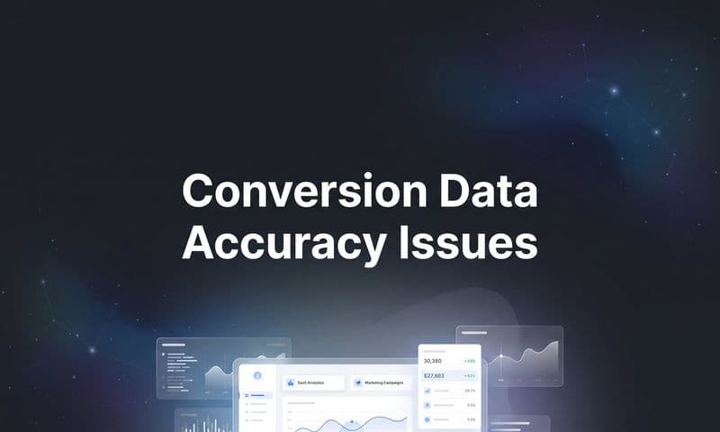 Conversion Data Accuracy Issues: Why Your Marketing Metrics Are Wrong and How to Fix Them
