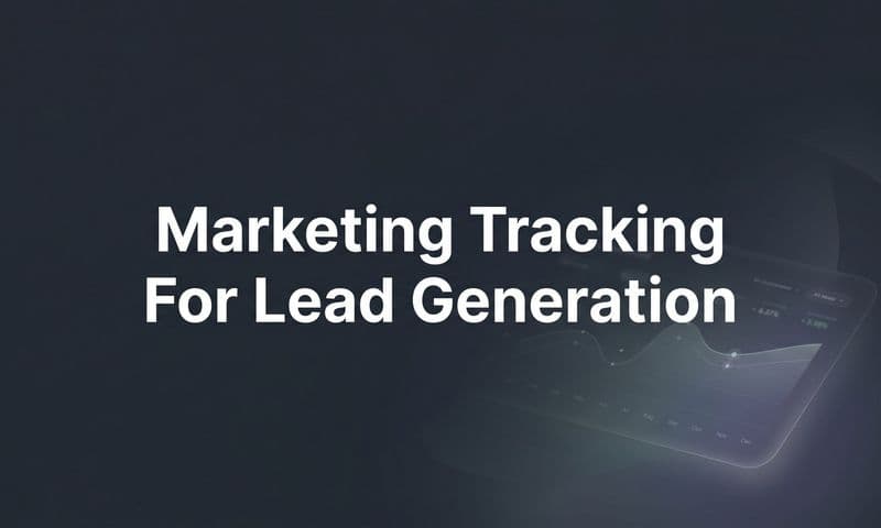 Marketing Tracking for Lead Generation: A Step-by-Step Guide