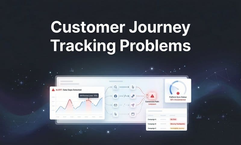 Customer Journey Tracking Problems: Why Your Marketing Data Is Lying to You (And How to Fix It)
