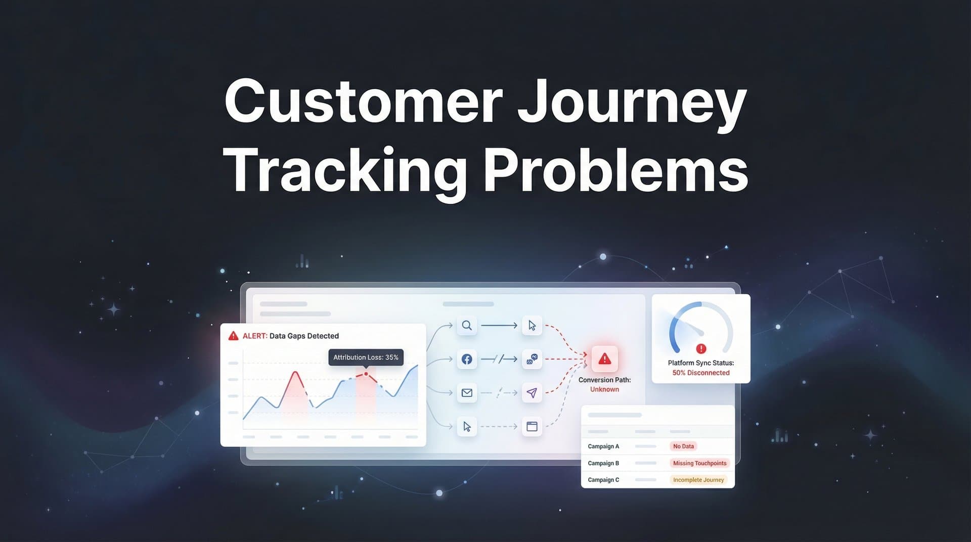 Customer Journey Tracking Problems: Why Your Marketing Data Is Lying to You (And How to Fix It)