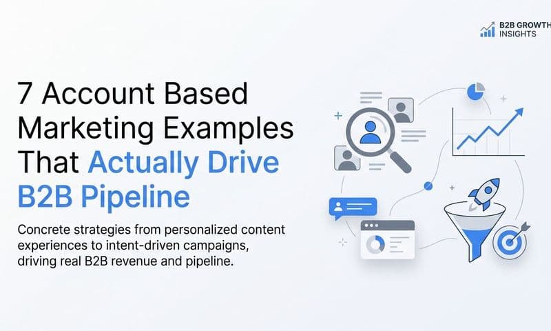 7 Account Based Marketing Examples That Actually Drive B2B Pipeline