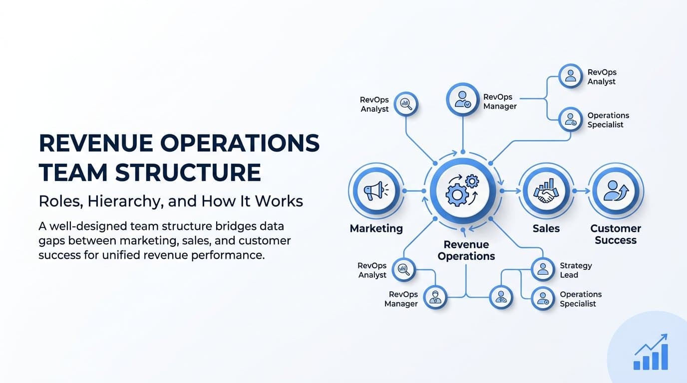 Revenue Operations Team Structure: Roles, Hierarchy, and How It Works