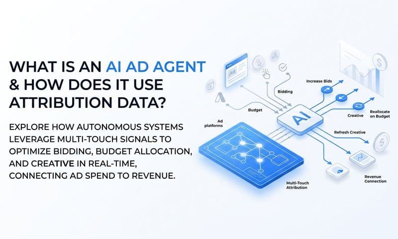 What is an ai ad agent and how does it use attribution data?