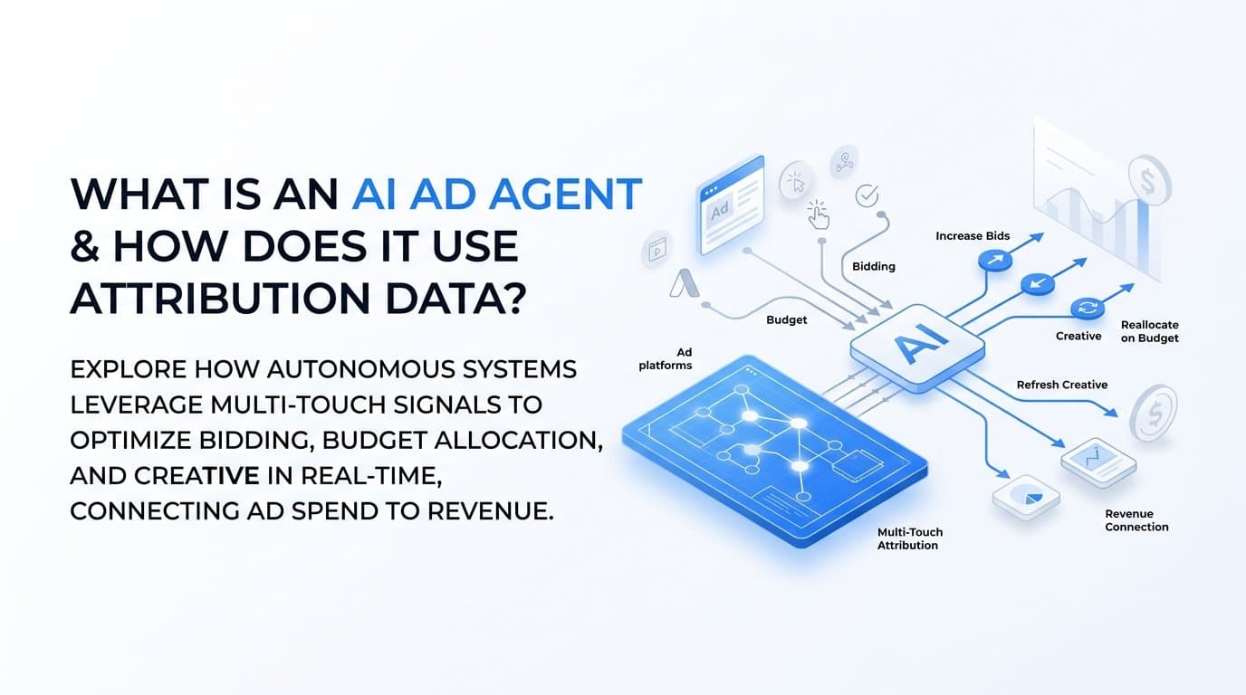 What is an ai ad agent and how does it use attribution data?